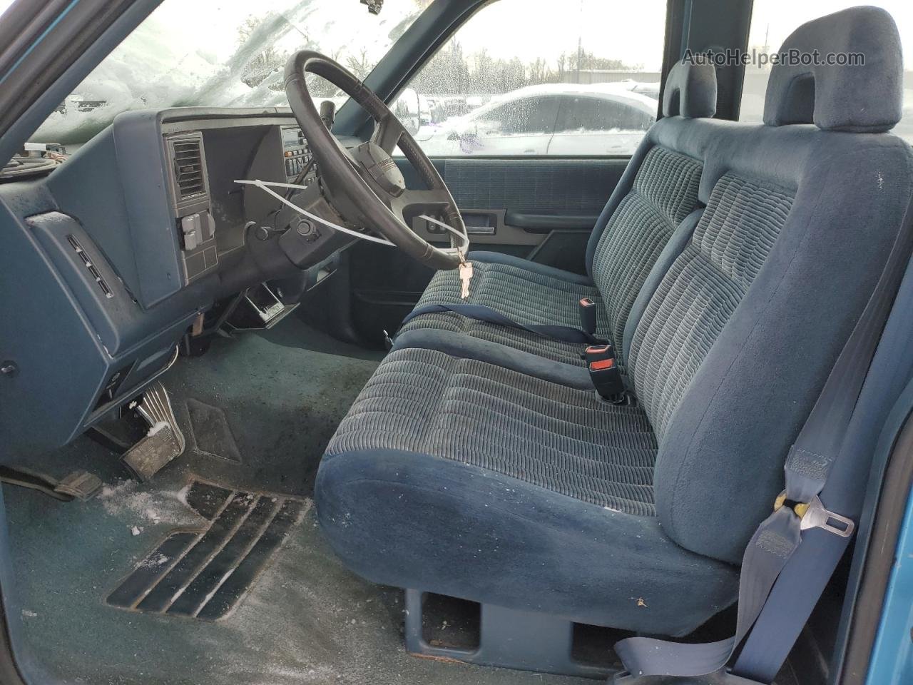 1993 Chevrolet Gmt-400 C1500 Blue vin: 1GCEC14K2PZ212869