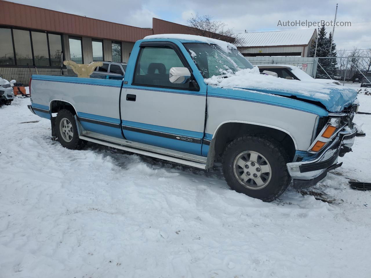 1993 Chevrolet Gmt-400 C1500 Синий vin: 1GCEC14K2PZ212869