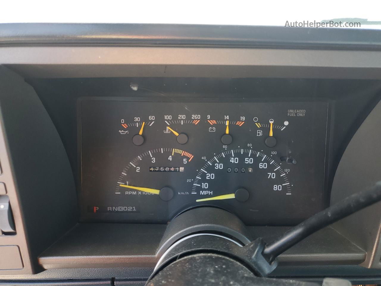 1993 Chevrolet Gmt-400 C1500 Синий vin: 1GCEC14K3PE120872