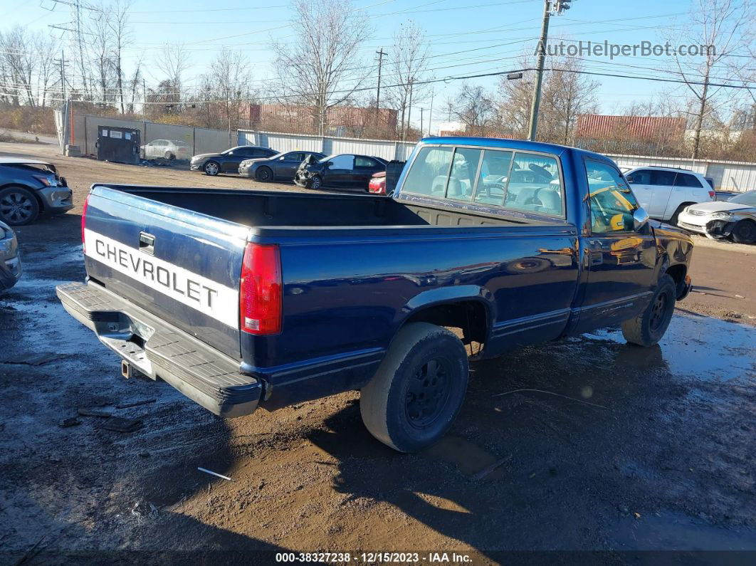 1993 Chevrolet Gmt-400 C1500 Blue vin: 1GCEC14K5PE114233