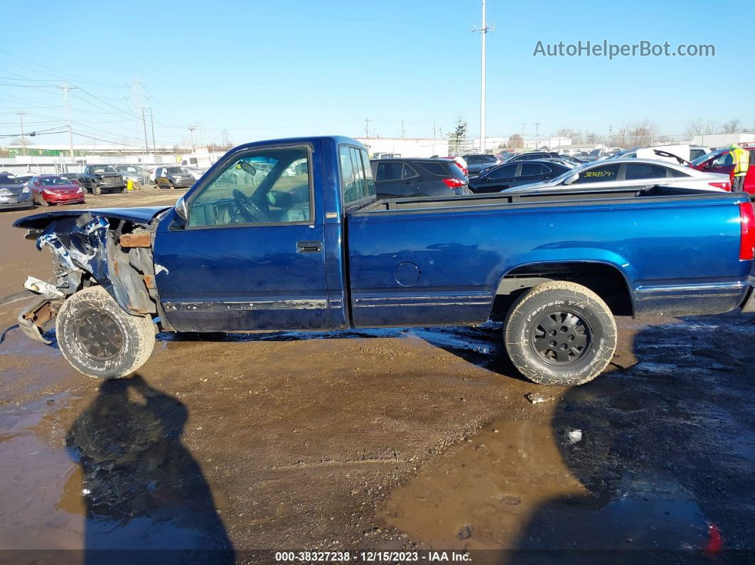 1993 Chevrolet Gmt-400 C1500 Blue vin: 1GCEC14K5PE114233