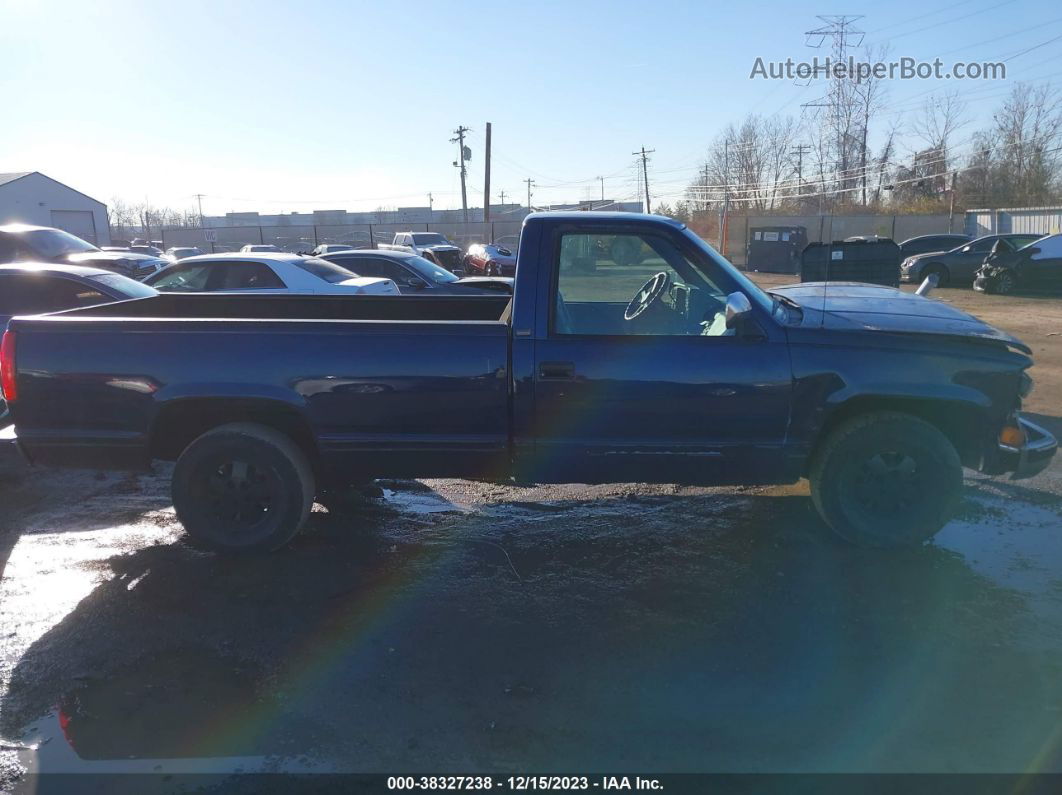 1993 Chevrolet Gmt-400 C1500 Blue vin: 1GCEC14K5PE114233