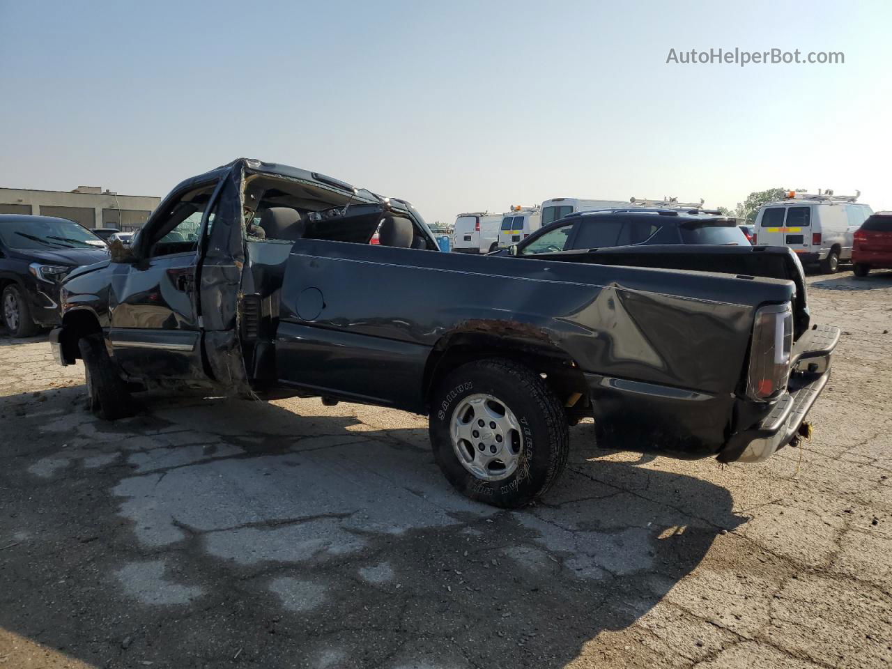 2003 Chevrolet Silverado C1500 Gray vin: 1GCEC14T43Z166657