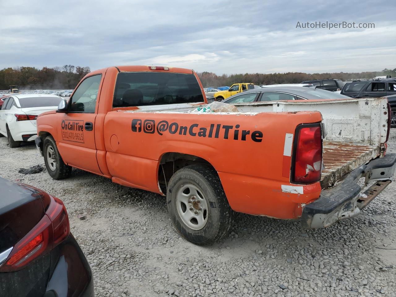 2003 Chevrolet Silverado C1500 Оранжевый vin: 1GCEC14V13Z344820