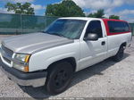 2003 Chevrolet Silverado 1500 Ls White vin: 1GCEC14V33Z250597