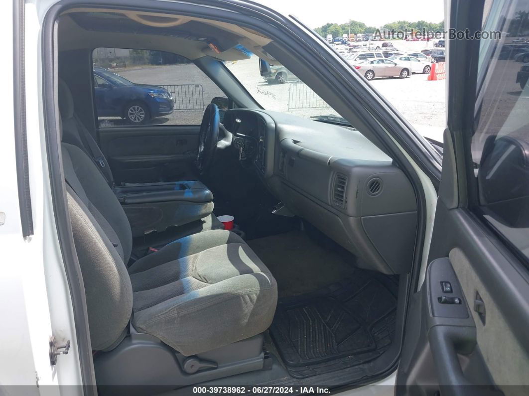 2003 Chevrolet Silverado 1500 Ls White vin: 1GCEC14V33Z250597