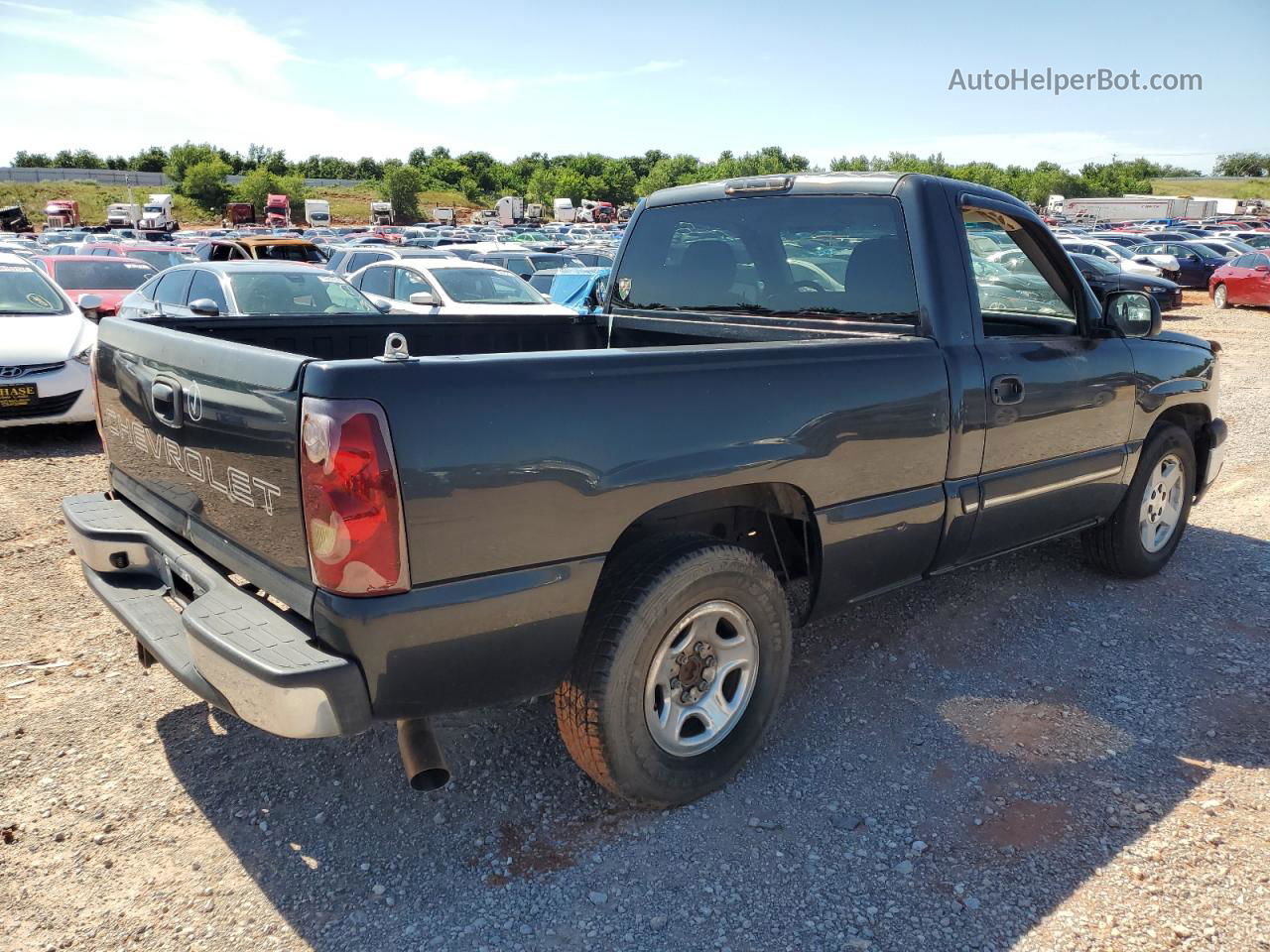 2003 Chevrolet Silverado C1500 Black vin: 1GCEC14V43Z149083