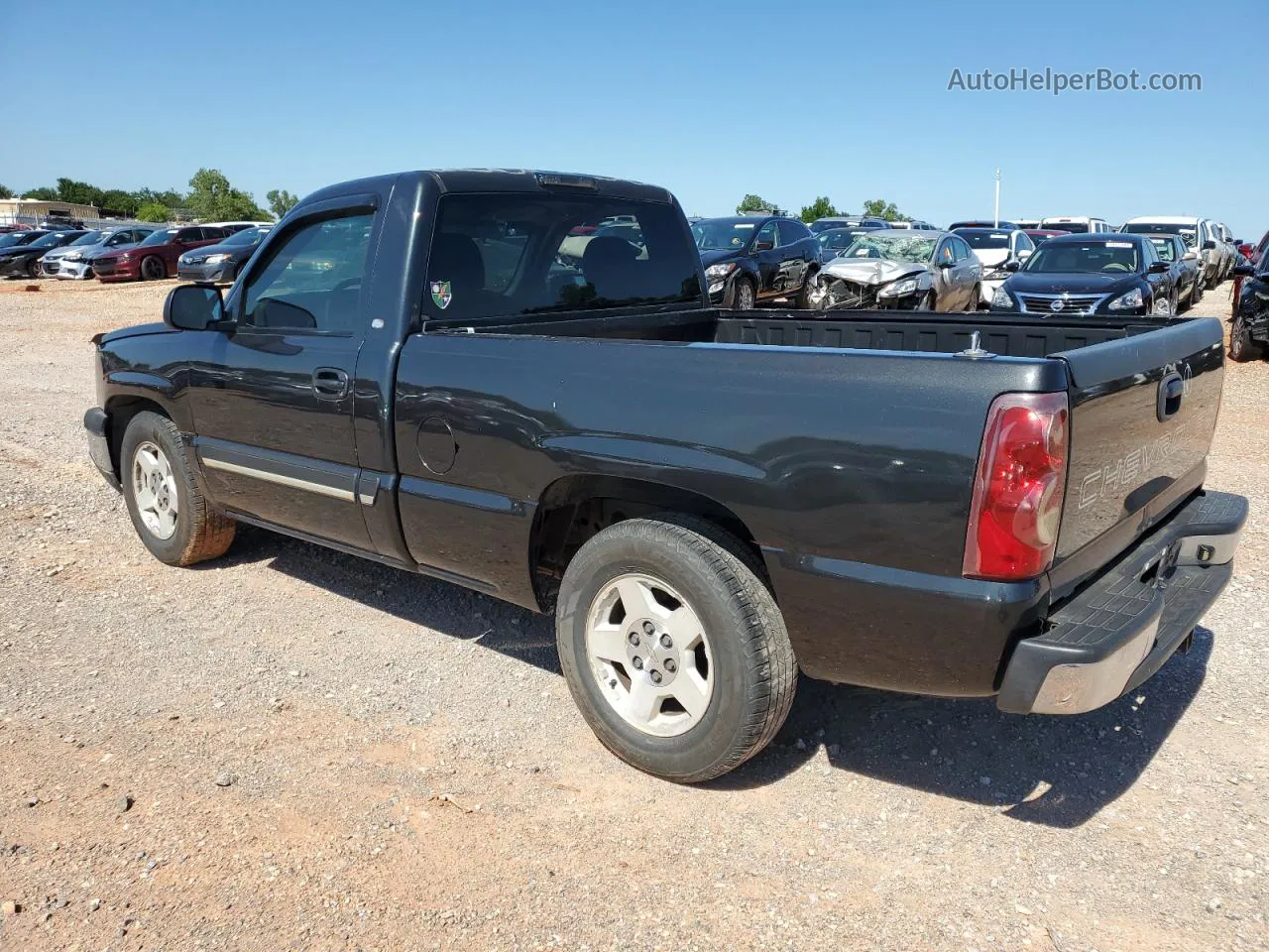 2003 Chevrolet Silverado C1500 Black vin: 1GCEC14V43Z149083