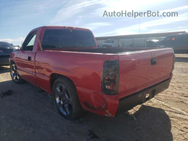 2003 Chevrolet Silverado C1500 Red vin: 1GCEC14V53Z308970