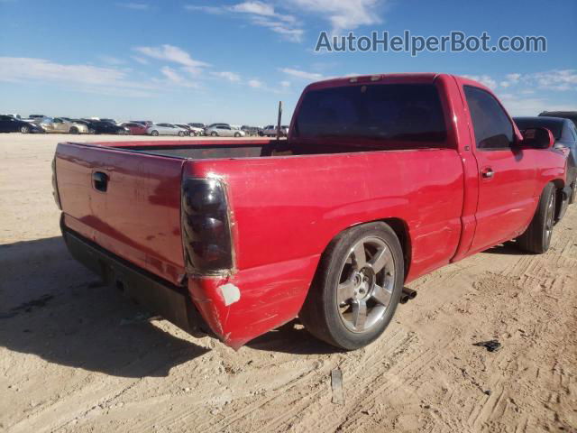 2003 Chevrolet Silverado C1500 Red vin: 1GCEC14V53Z308970