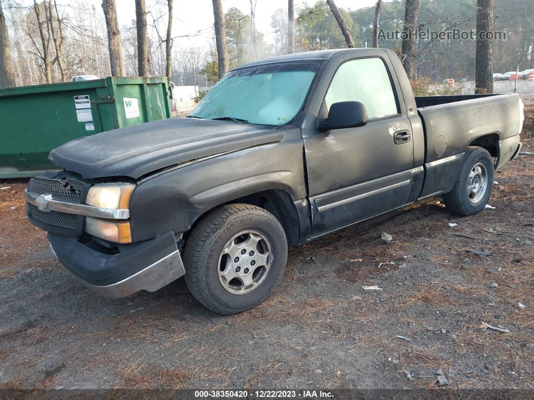 2003 Chevrolet Silverado 1500 Ls Black vin: 1GCEC14VX3Z301268