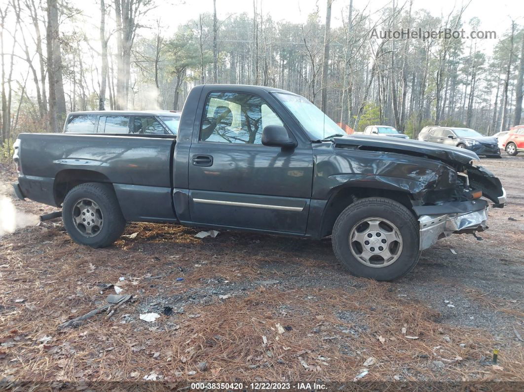 2003 Chevrolet Silverado 1500 Ls Black vin: 1GCEC14VX3Z301268