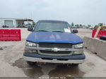 2003 Chevrolet Silverado 1500 Work Truck Blue vin: 1GCEC14X03Z356085