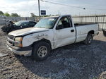 2003 Chevrolet Silverado C1500 White vin: 1GCEC14X13Z126166