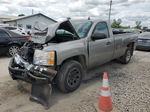 2008 Chevrolet Silverado C1500 Gray vin: 1GCEC14X18Z222466