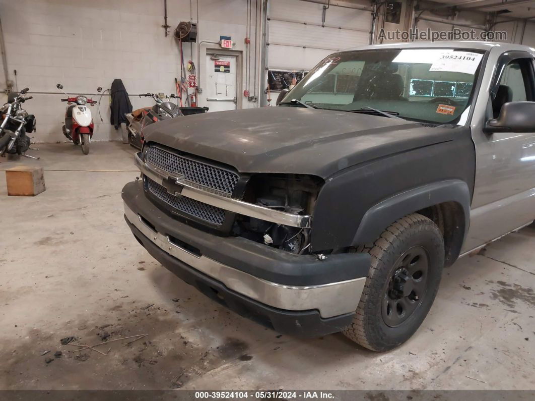 2003 Chevrolet Silverado 1500 Work Truck Gray vin: 1GCEC14X23Z158351