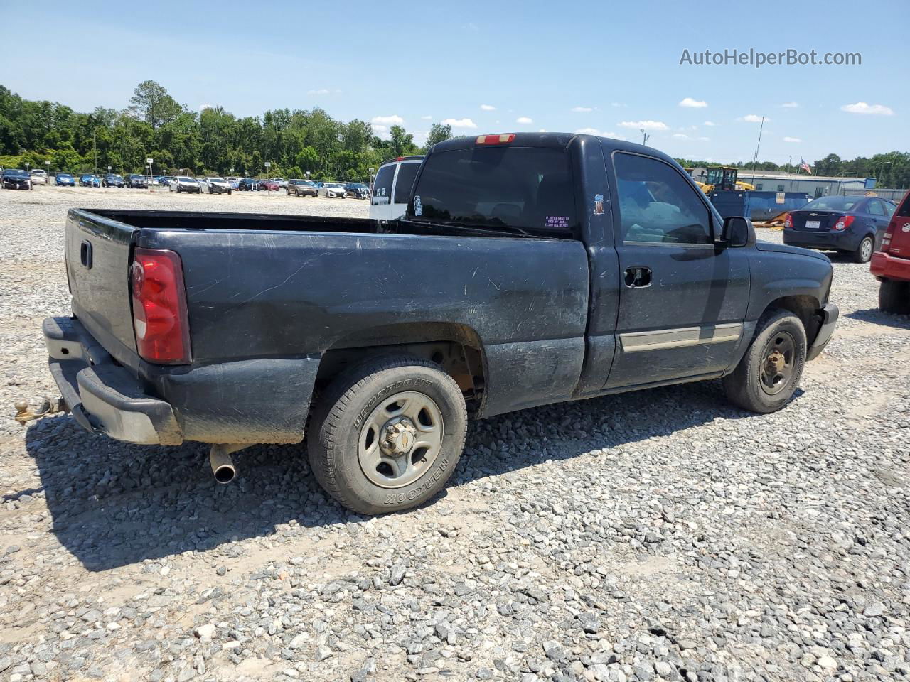 2003 Chevrolet Silverado C1500 Green vin: 1GCEC14X23Z347243