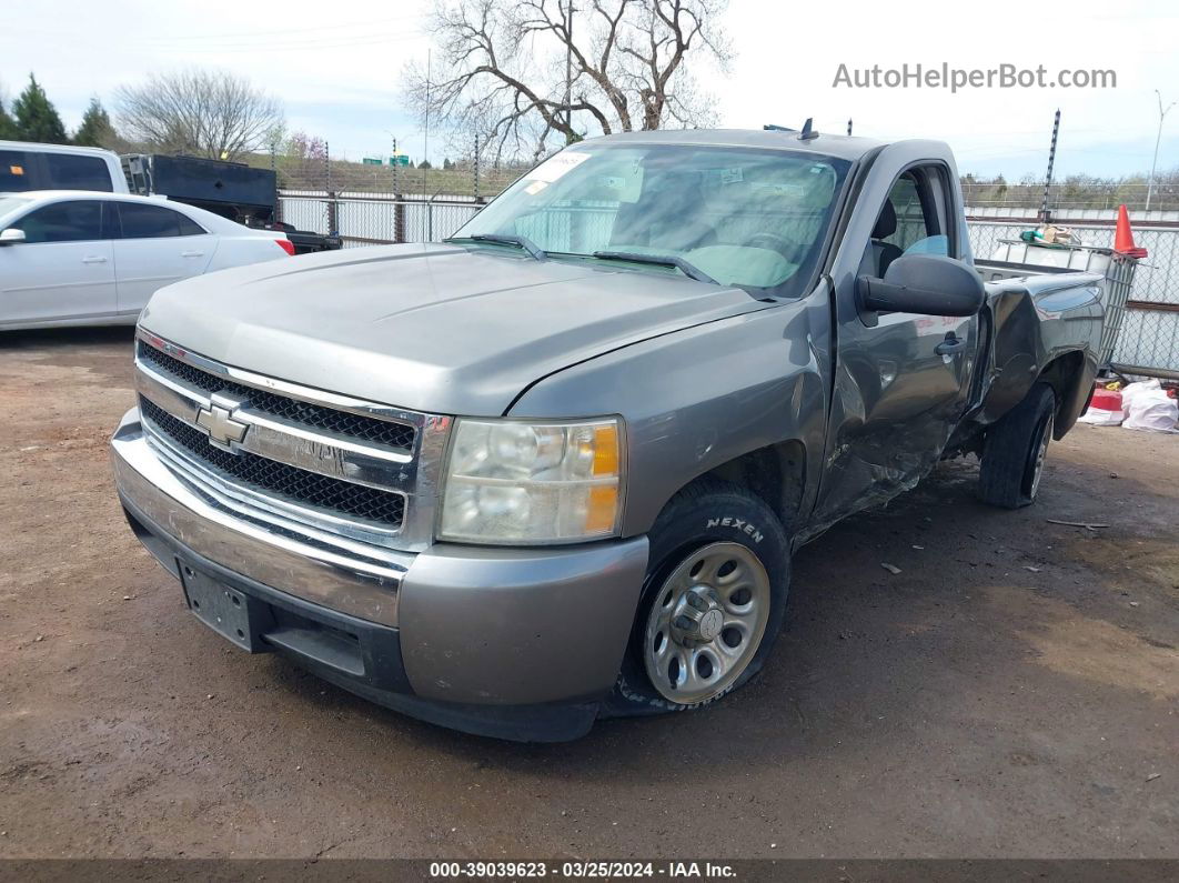 2008 Chevrolet Silverado 1500 Work Truck Gray vin: 1GCEC14X28Z112560