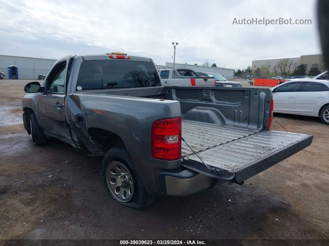 2008 Chevrolet Silverado 1500 Work Truck Gray vin: 1GCEC14X28Z112560