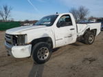 2008 Chevrolet Silverado C1500 White vin: 1GCEC14X38Z141551