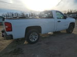 2008 Chevrolet Silverado C1500 White vin: 1GCEC14X38Z141551