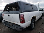 2003 Chevrolet Silverado C1500 White vin: 1GCEC14X43Z122094