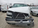 2003 Chevrolet Silverado C1500 White vin: 1GCEC14X43Z200583