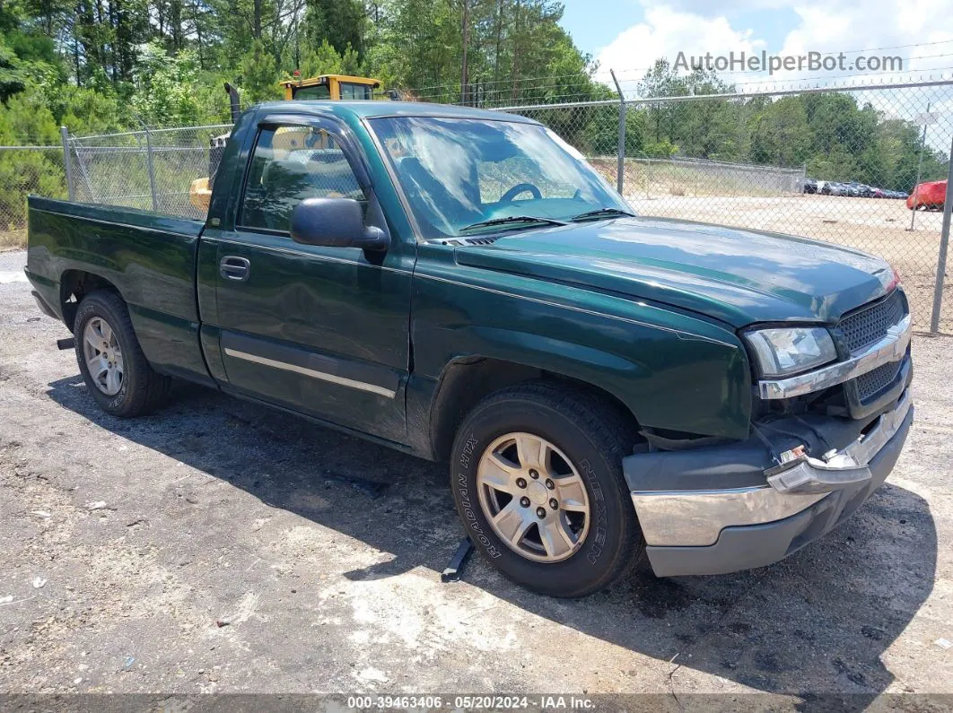 2003 Chevrolet Silverado 1500   Green vin: 1GCEC14X43Z243370