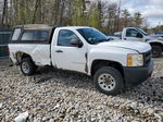 2008 Chevrolet Silverado C1500 White vin: 1GCEC14X48Z172906