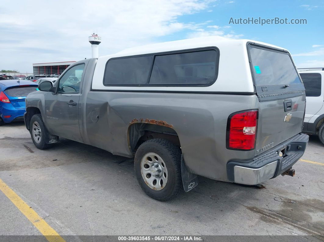 2008 Chevrolet Silverado 1500 Work Truck Brown vin: 1GCEC14X48Z247281