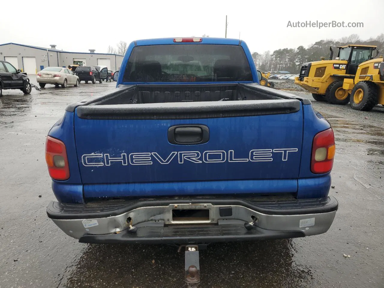 2003 Chevrolet Silverado C1500 Blue vin: 1GCEC14X53Z171210