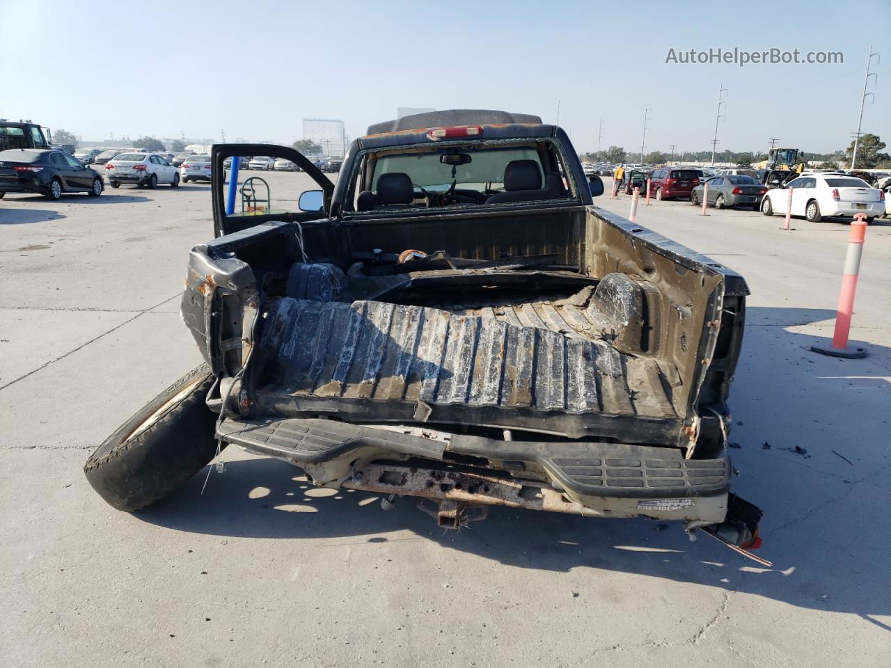 2003 Chevrolet Silverado C1500 Black vin: 1GCEC14X53Z240073