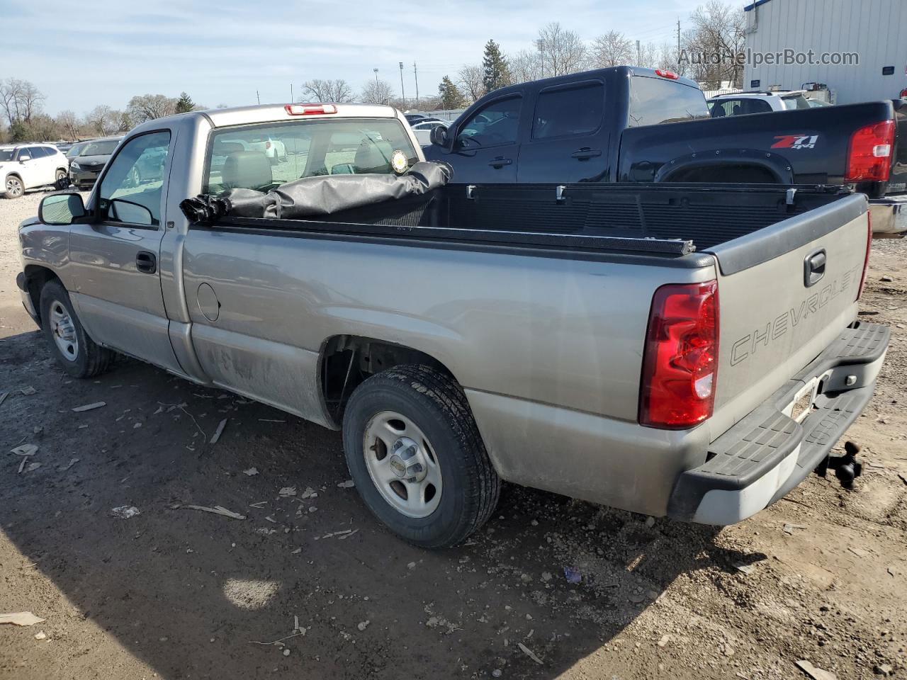 2003 Chevrolet Silverado C1500 Tan vin: 1GCEC14X53Z268472