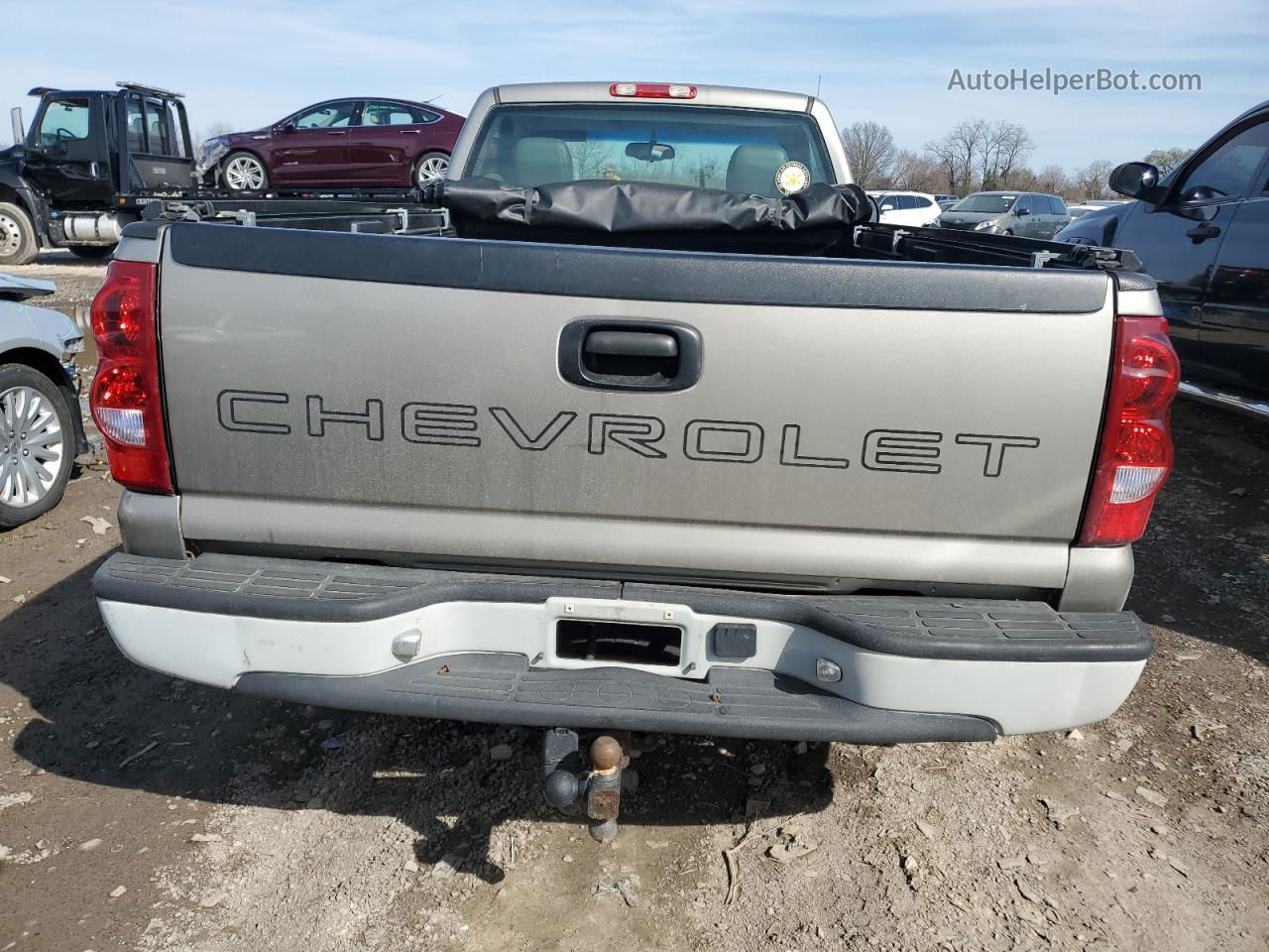 2003 Chevrolet Silverado C1500 Tan vin: 1GCEC14X53Z268472