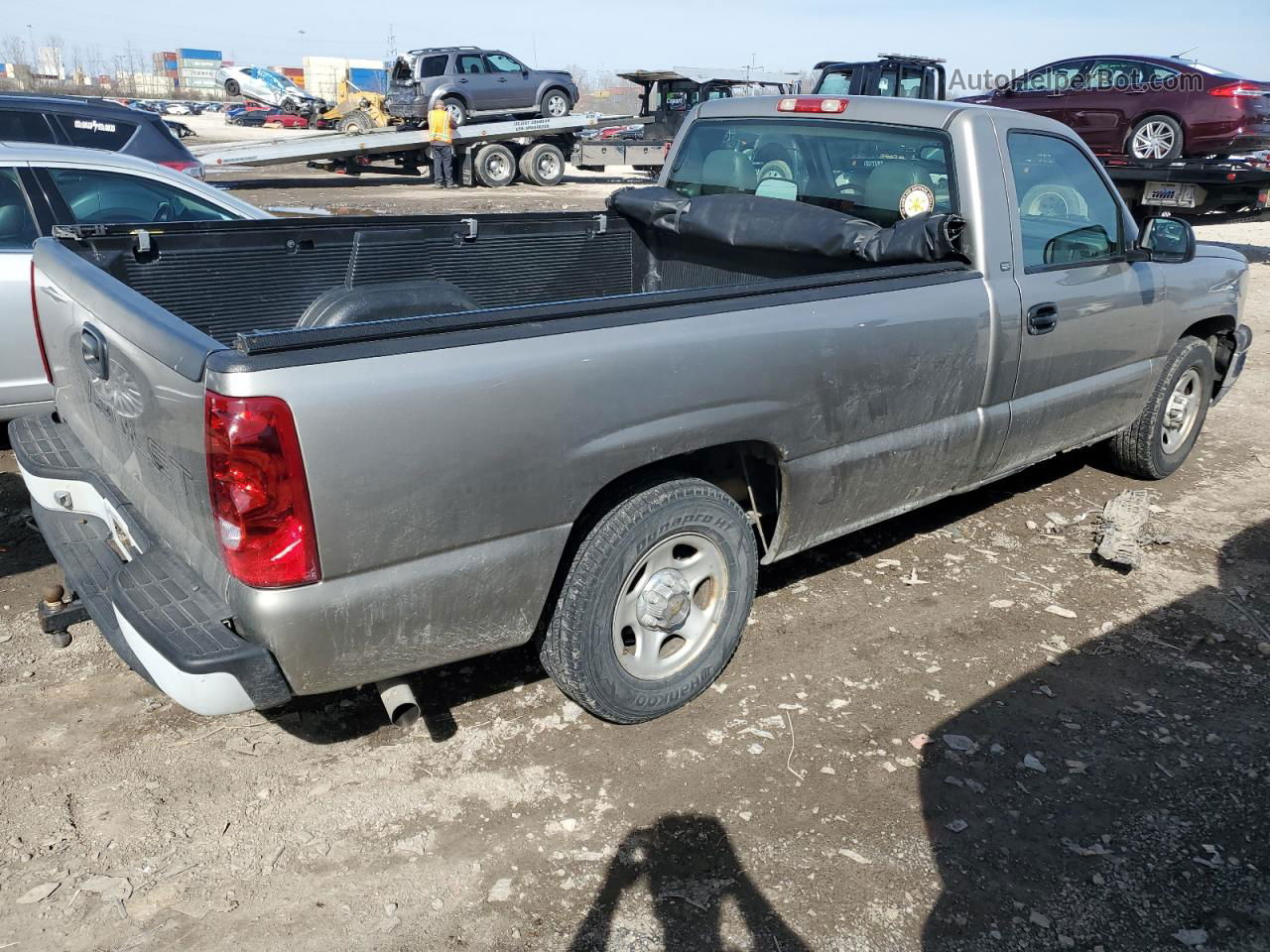 2003 Chevrolet Silverado C1500 Tan vin: 1GCEC14X53Z268472