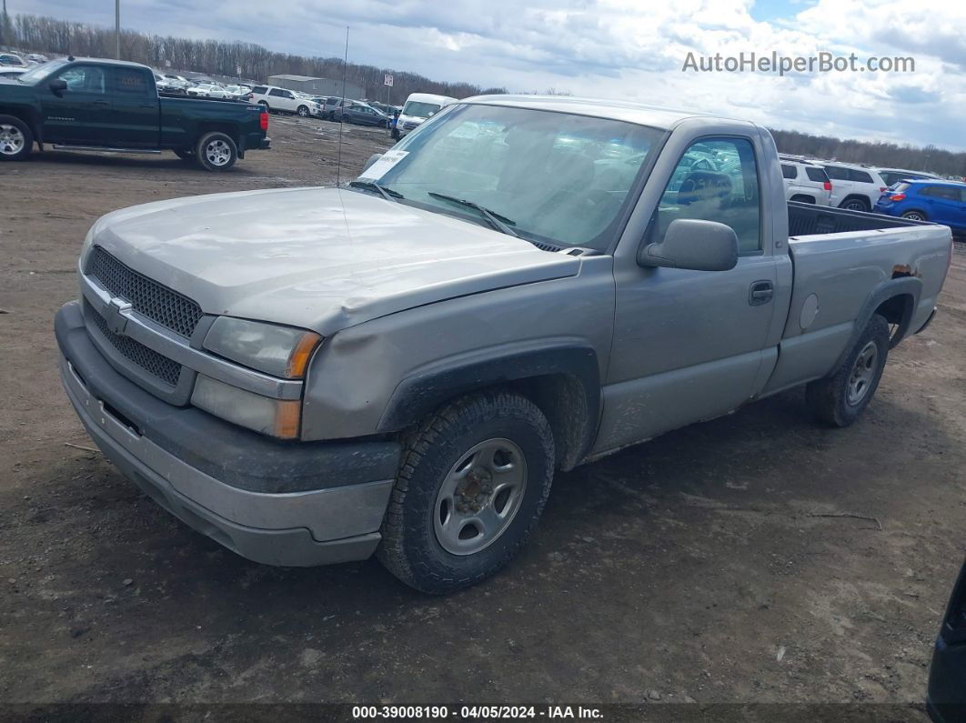 2003 Chevrolet Silverado 1500 Work Truck Tan vin: 1GCEC14X53Z271176