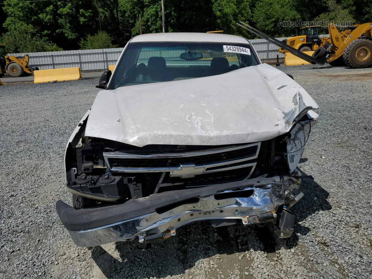 2003 Chevrolet Silverado C1500 White vin: 1GCEC14X53Z361573