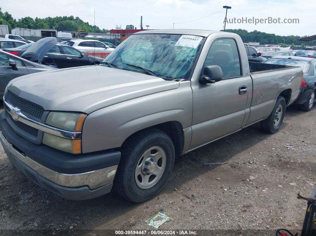 2003 Chevrolet Silverado 1500 Work Truck Gray vin: 1GCEC14X63Z236727