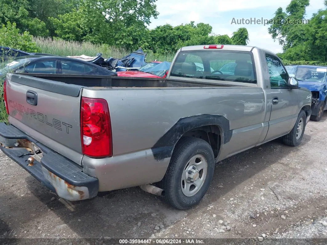 2003 Chevrolet Silverado 1500 Work Truck Gray vin: 1GCEC14X63Z236727