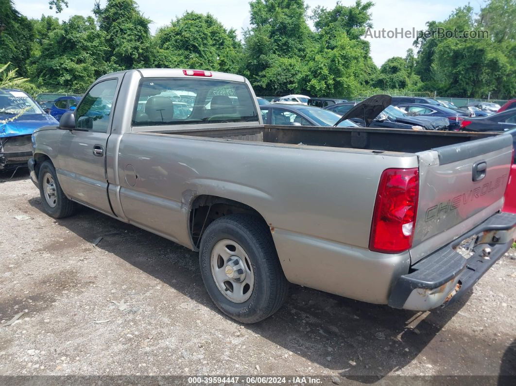 2003 Chevrolet Silverado 1500 Work Truck Gray vin: 1GCEC14X63Z236727