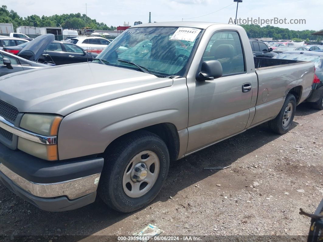 2003 Chevrolet Silverado 1500 Work Truck Gray vin: 1GCEC14X63Z236727