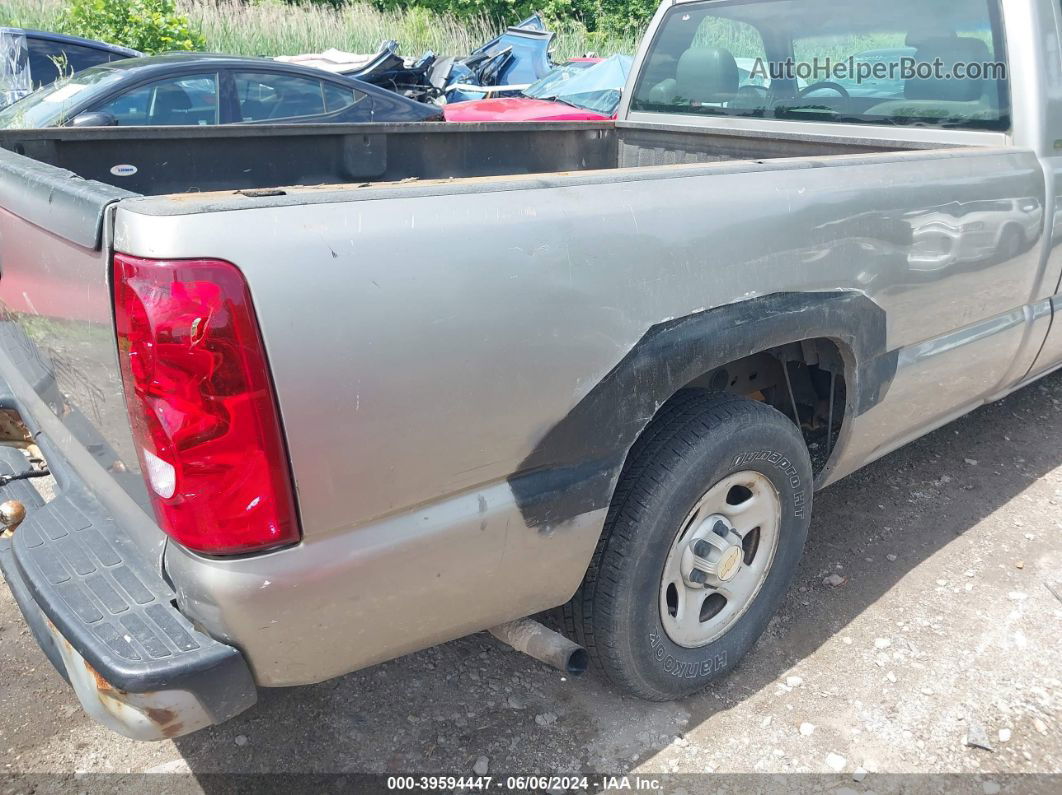 2003 Chevrolet Silverado 1500 Work Truck Gray vin: 1GCEC14X63Z236727