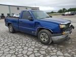 2003 Chevrolet Silverado C1500 Blue vin: 1GCEC14X73Z360506