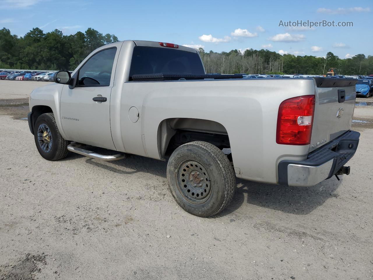 2008 Chevrolet Silverado C1500 Gray vin: 1GCEC14X78Z184774