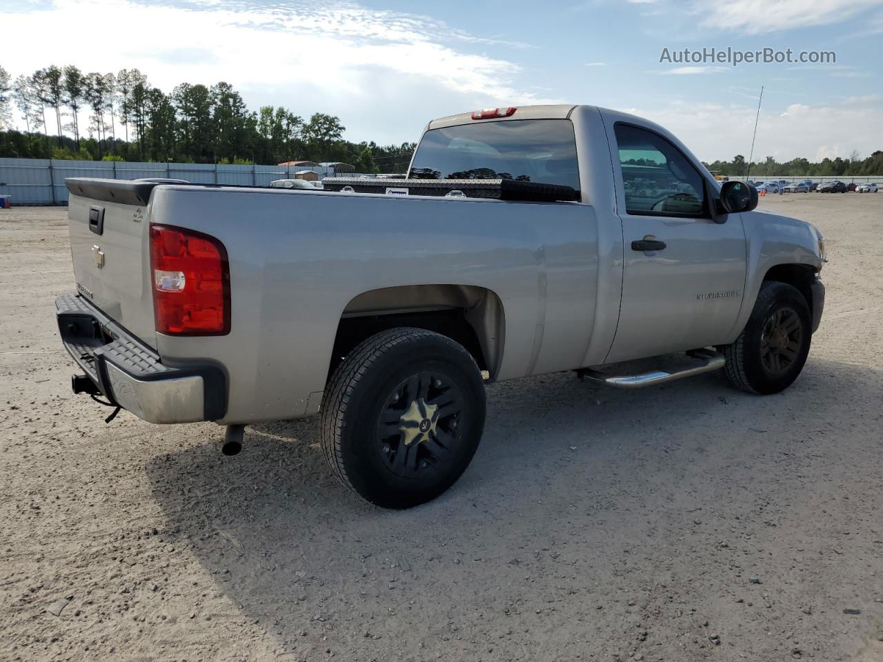 2008 Chevrolet Silverado C1500 Gray vin: 1GCEC14X78Z184774