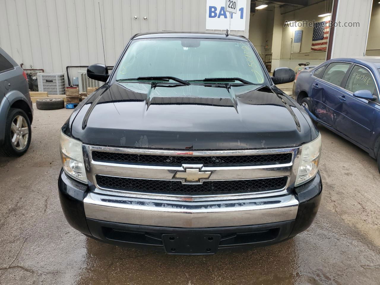 2008 Chevrolet Silverado C1500 Black vin: 1GCEC14X78Z331529