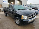 2008 Chevrolet Silverado C1500 Black vin: 1GCEC14X78Z331529