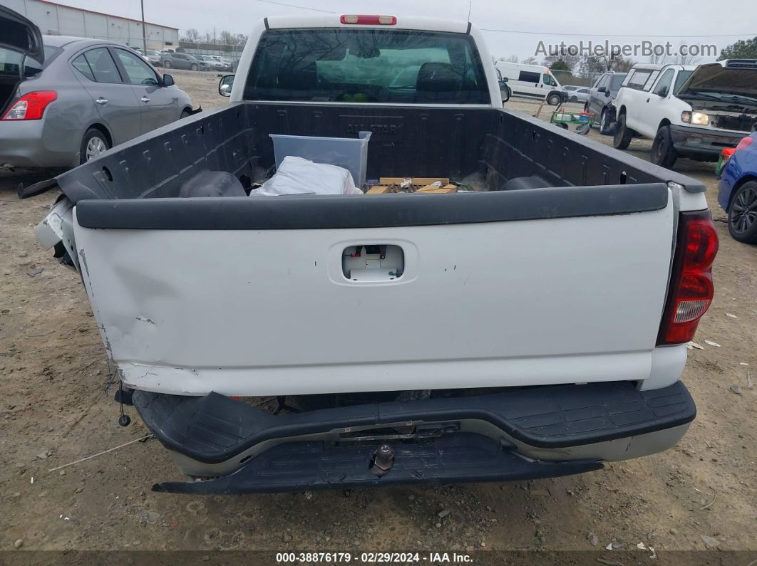 2003 Chevrolet Silverado 1500 Work Truck White vin: 1GCEC14X83Z352396