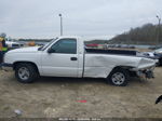 2003 Chevrolet Silverado 1500 Work Truck White vin: 1GCEC14X83Z352396