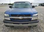 2003 Chevrolet Silverado C1500 Blue vin: 1GCEC14X83Z360577